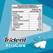 TRIDENT XTRACA FRESH MINT 32 DPLY C/12 P